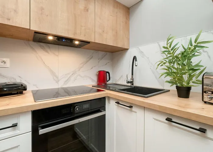 Apartment Klimatyczne W Lodzi Z Parkingiem I Duzym Umeblowanym Balkonem By Renters