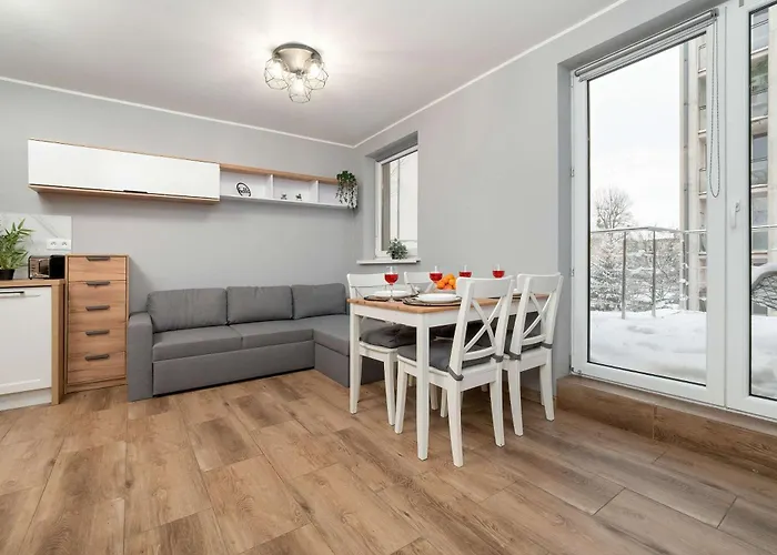 Apartment Klimatyczne W Lodzi Z Parkingiem I Duzym Umeblowanym Balkonem By Renters Łódź